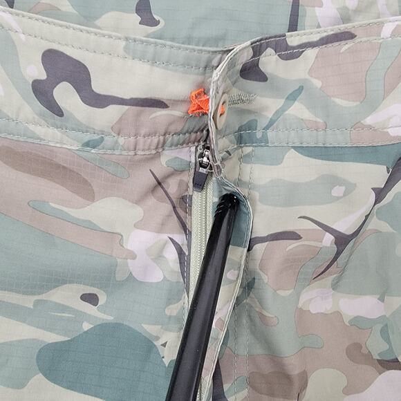 AFTCO‎ Camo Cargo Fishing Sz 42 Water Repellent Short Boat Outdoor Lightweight - Picture 6 of 13